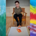 Malovat se dá i nohama, říká Lucie Pařilová